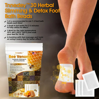 Original Bee Venom Foot Patch II Detox Patches 🌿👣(Set of 10+10) - Buy 10 Get 10 Free @ ₹599 ✅