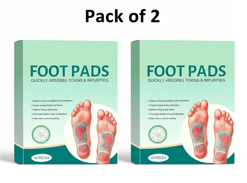 🌿Premium Detox Foot Patches (Pack of 20) BUY 10 GET 10 FREE!  FLAT💥Rs.100 OFF on Pre-Paid Orders! LIMITED OFFER⏰