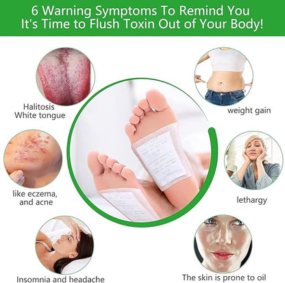 🌿Premium Detox Foot Patches (Pack of 20) BUY 10 GET 10 FREE!  FLAT💥Rs.100 OFF on Pre-Paid Orders! LIMITED OFFER⏰