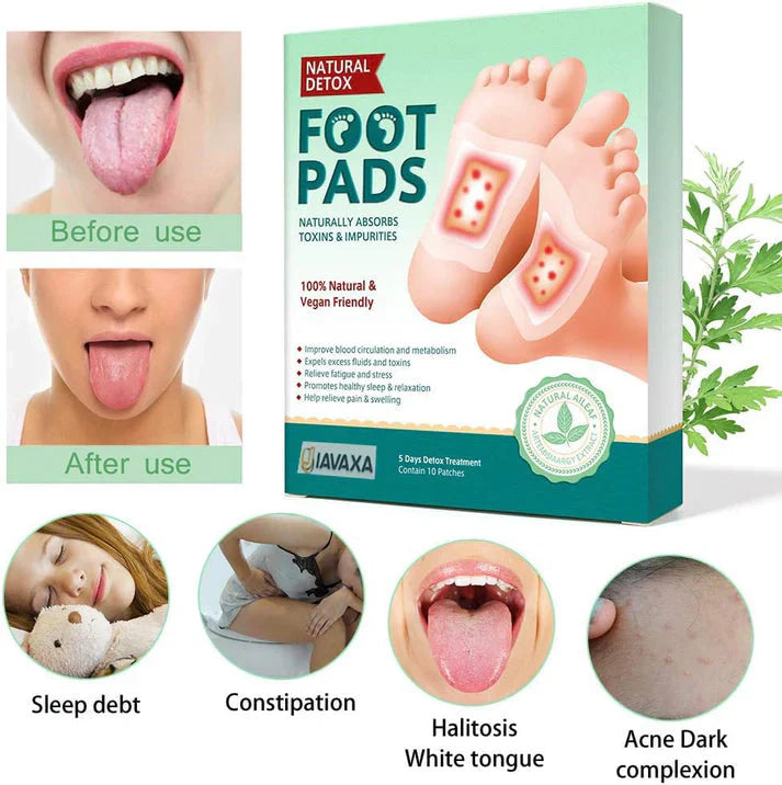 🌿Premium Detox Foot Patches (Pack of 20) BUY 10 GET 10 FREE!  FLAT💥Rs.100 OFF on Pre-Paid Orders! LIMITED OFFER⏰